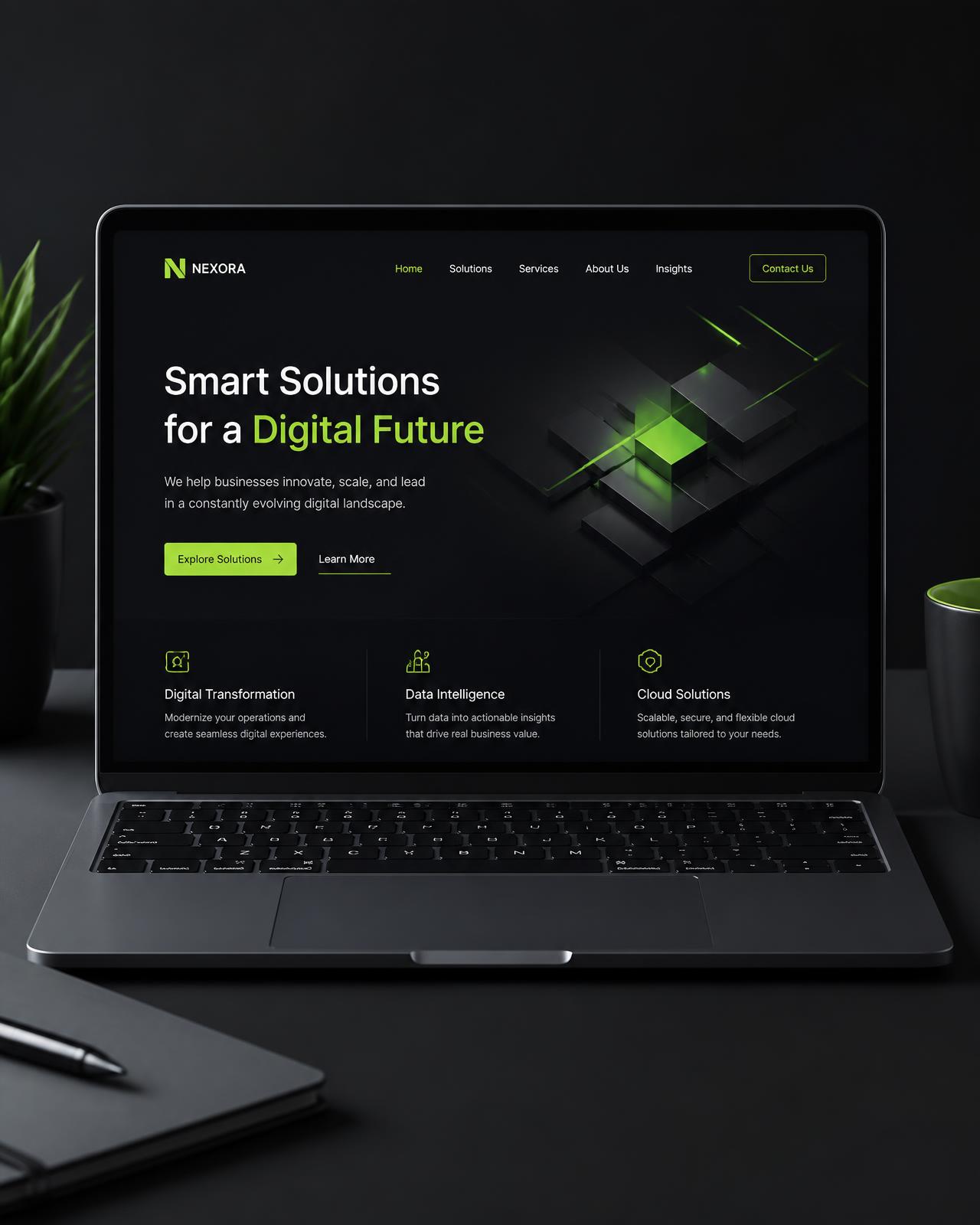 Site web professionnel